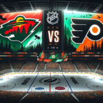 Minnesota Wild vs Philadelphia Flyers Game Preview: In-Depth Analysis and Predictions Detailed graphic displaying team stats and player highlights for the Minnesota Wild vs Philadelphia Flyers NHL game