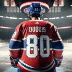Montreal Canadiens and LA Kings Nearing a Major Trade Deal? NHL trade rumor image depicting the logos of Montreal Canadiens and LA Kings with a background of a hockey rink.