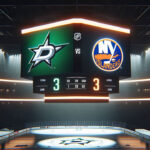 Dallas Stars vs. New York Islanders Game Preview & Prediction | NHL 2024 Matchup Dallas Stars and New York Islanders players in action during NHL 2024 game