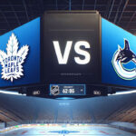 Maple Leafs vs Canucks: A Clash of Titans in the NHL Tonight Toronto Maple Leafs and Vancouver Canucks players in action during NHL game preview image.