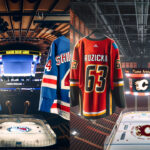 Graphic representation of NY Rangers and Calgary Flames potential trade involving Tanev, Ruzicka, Kakko, and Schneider