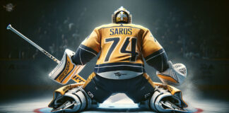 Nashville Predators goalie Juuse Saros in action, potential trade discussions and NHL strategy.