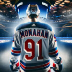 New York Rangers Eye Trade for Habs Sean Monahan – Latest NHL Trade Rumors Sean Monahan in NY Rangers jersey, potential trade target for New York Rangers