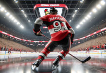 Vladimir Tarasenko in Ottawa Senators jersey, potential trade target before NHL deadline