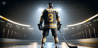 Chris Tanev in action, potential trade target for Boston Bruins, NHL trade rumors