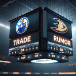 Edmonton Oilers Eye Adam Henrique Trade with Anaheim Ducks Adam Henrique in Anaheim Ducks jersey during NHL game