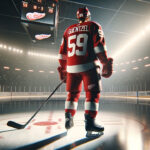 Detroit Red Wings Eyeing Jake Guentzel Trade – Inside Scoop Jake Guentzel in a Red Wings jersey, celebrating a goal