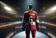 Ottawa Senators defenseman Jakob Chychrun in action, sparking NHL trade interest