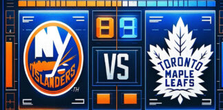 Intense NHL action between New York Islanders and Toronto Maple Leafs with expert game analysis and predictions.