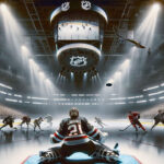 A Guide to Betting on the 2024 NHL Playoffs An intense moment during an NHL playoff game.
