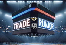 LA Kings and Nashville Predators discussing a major trade involving Saros and Talbot, NHL trade rumors.