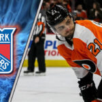 NY Rangers Eye Trade for Flyers’ Scott Laughton: Insights & Rumors Scott Laughton in action, potential trade target for New York Rangers