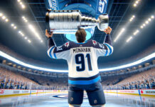 Winnipeg Jets New Center Sean Monahan in Action, Post-Trade from Montreal Canadiens