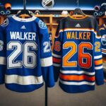 Latest NHL Trade Rumors: Sean Walker’s Potential Move to Oilers or Lightning – Expert Analysis Sean Walker in action, with potential trade interest from Tampa Bay Lightning and Edmonton Oilers highlighted