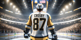 Sidney Crosby discussing his preference for the old 1-to-8 NHL playoff format at All-Star Weekend press conference