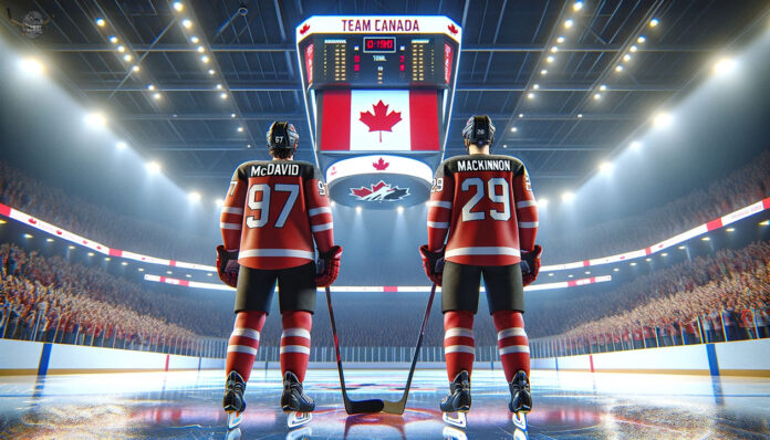 Unveiling Team Canada's Elite Roster for 2026 Winter Olympics Team Canada hockey players in action, showcasing potential 2026 Winter Olympics roster