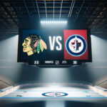 NHL Game Preview: Winnipeg Jets at Chicago Blackhawks Winnipeg Jets skater celebrates goal against Chicago Blackhawks