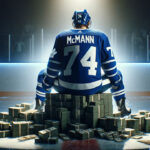 Toronto Maple Leafs Reward Bobby McMann with a Two-Year Contract Extension Bobby mcMann sitting on a pile of money after signing a new contract extension