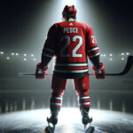 Carolina Hurricanes Trade Rumors: Brett Pesce to Maple Leafs this offseason? Brett Pesce wearing a Carolina Hurricanes jersey, skating on the ice.