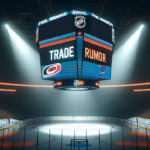 Carolina Hurricanes, St. Louis Blues Trade Talk: Buchnevich for Necas? NHL trade rumor graphic showing Martin Necas and Pavel Buchnevich