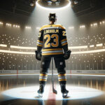NHL trade rumors: Elias Lindholm signing with the Boston Bruins this summer? Elias Lindholm in a Boston Bruins jersey skates on the ice.