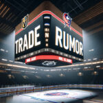 Offseason NHL Trade Rumors: Provorov to Vegas for Picks & Prospects? Ivan Provorov Blue Jackets jersey facing off against Vegas Golden Knights