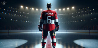 Ottawa Senators defenseman Jakob Chychrun on the ice