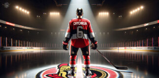 Jakob Chychrun frustrated on the Senators home arena
