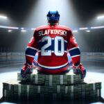 Should the Montreal Canadiens Sign Juraj Slafkovsky to Long-Term Deal this Offseason? Juraj Slafkovsky sitting on a stack of money waiting to see if he will be offered a long-term contract extension?