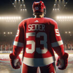 Detroit Red Wings: Moritz Seider Contract Extension Rumors Moritz Seider, Detroit Red Wings defenseman, skates with the puck wondering about his new contract