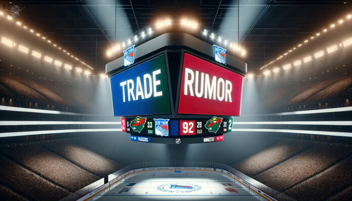 NHl trade rumor feature the New York Rangers and Minnesota Wild