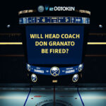 Buffalo Sabres: Don Granato Firing Rumors Heat Up After Senators Loss Buffalo Sabres scoreboard stating that head coach Don Granato will be fired