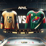 Watch Vegas Golden Knights vs. Minnesota Wild Live: TV, Streaming, Predictions Vegas Golden Knights and Minnesota Wild jersey's showing on an NHL scoreboard