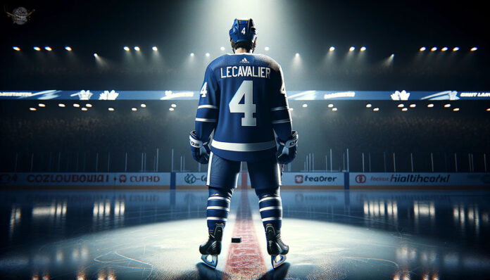 Toronto Maple Leafs jersey with Vincent Lecavalier's name and number