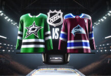 Dallas Stars and Colorado Avalanche on TV today