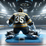 Is Linus Ullmark On the Trade Block This Coming Offseason? Linus Ullmark flashes the glove for a highlight-reel save in a Boston Bruins jersey