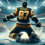 Sidney Crosby Joins Gretzky: 19 Straight Seasons Averaging a Point Per Game | NHL News Sidney Crosby celebrates a goal for the Pittsburgh Penguins