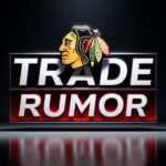 Chicago Blackhawks Eyeing Matt Duchene in NHL Free Agency | NHL Trade Rumors Chicago Blackhawks logo with the words trade rumor below the logo