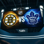 Watch Toronto Maple Leafs vs. Boston Bruins Game 7 Live: TV, Streaming, Odds Boston bruins, Toronto Maple Leafs logo on an NHL scoreboard