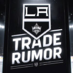 Arthur Kaliyev Trade Request | LA Kings Forward Seeks Fresh Start LA Kings logo with the words trade rumor below the logo