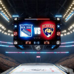 How to Watch Rangers vs. Panthers: Game 4 (May 28, 2024) | Live Stream, TV, & Odds New York Rangers and Florida Panthers logo with the word vs between the logos