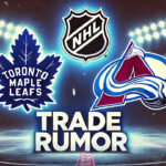 Maple Leafs Rumored to Target Ross Colton in Trade with Avalanche Toronto Maple Leafs and Colorado Avalanche logos with the words trade rumor below the logos