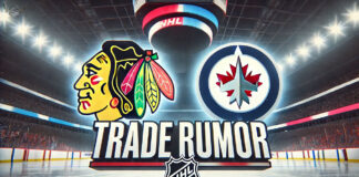NHL trade rumors between Winnipeg Jets and Chicago Blackhawks involving Nikolaj Ehlers.
