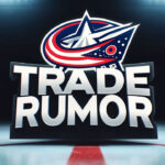 Columbus Blue Jackets Trade Rumors: Patrik Laine Seeks Change of Scenery Columbus Blue Jats logo with the words trade rumor below the logo