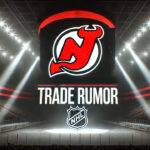 New Jersey Devils Clearing Cap Space for Brett Pesce: A Smart Move? New Jersey Devils logo with the words trade rumor below the logo