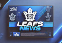 Toronto Maple Leafs logo with the words Leafs News below the logo