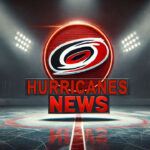 Carolina Hurricanes Waive Evgeni Kuznetsov to Terminate Contract Carolina Hurricanes logo with the words Hurricanes news below the logo