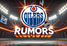 Edmonton Oilers logo with the words Oilers Rumors below the logo