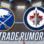 Buffalo Sabres and Winnipeg Jets Exploring Trade: Tuch for Ehlers and Iafallo Buffalo Sabres and Winnipeg Jets logo with the words trade rumor below the logos