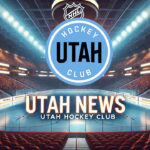 Tij Iginla Signs Entry-Level Contract with Utah Hockey Club Utah Hockey Club logo with the words Utah News below the logo